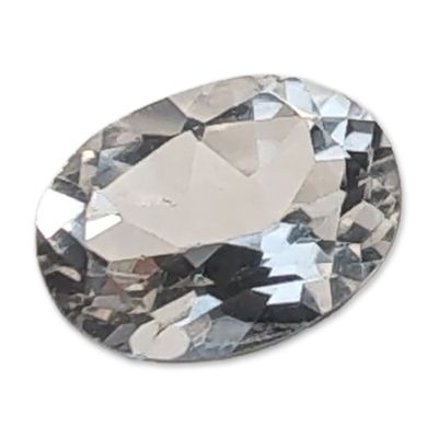 Oval Cut White Sapphire Loose Gemstone