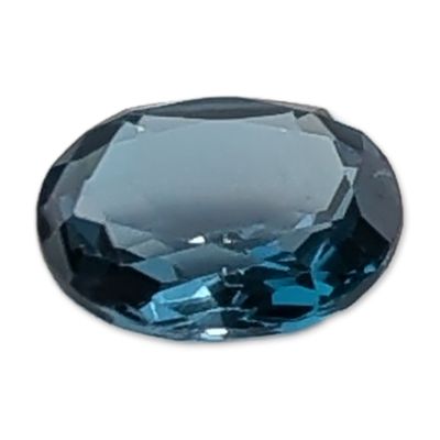 Oval Cut Blue Topaz Gemstone