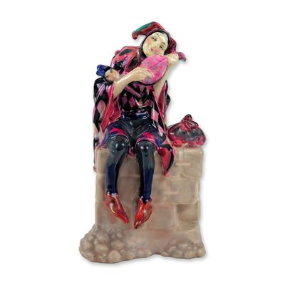 Royal Doulton Porcelain Figurine, The Wandering Minstrel HN1224