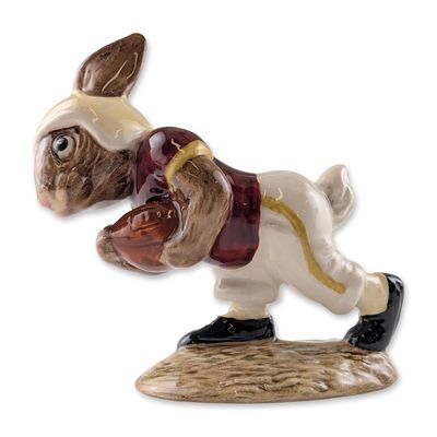 Royal Doulton Bunnykins Limited Edition Figurine, Touchdown Boston College DB29
