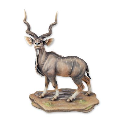 Boehm English Porcelain Greater Kudu Sculpture