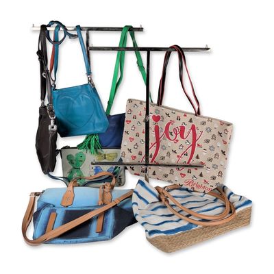 7pc Brighton Leather Handbags and Canvas Totes