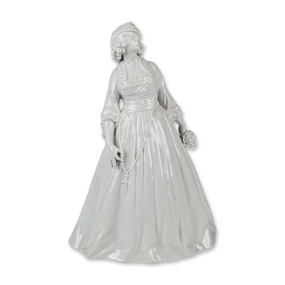 Doulton Lambeth by John Broad Glossy Stoneware Figurine, Doris Keane - Romance