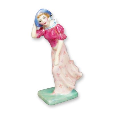 Royal Doulton Bone China Figurine, Windflower M78
