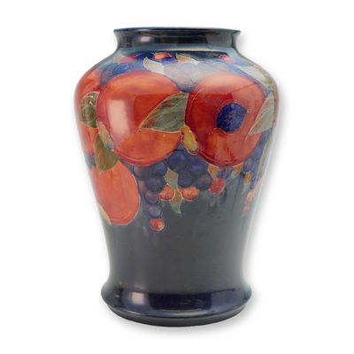Sale Photo Thumbnail #353: Moorcroft Pottery Large Vase, Pomegranate