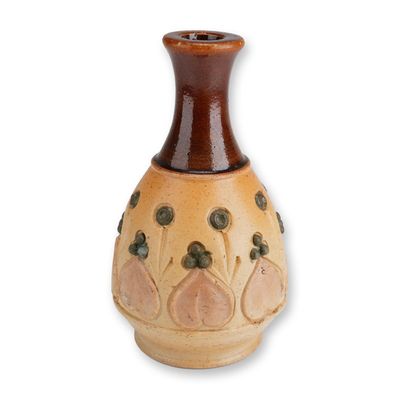Royal Doulton Stoneware Art Nouveau Mini Vase