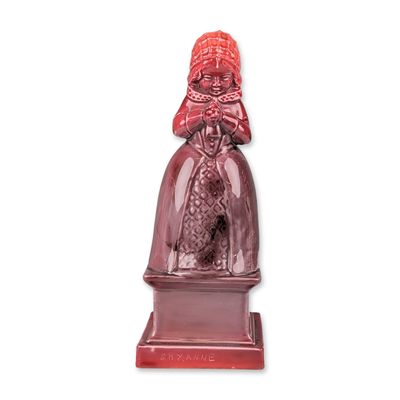 Sale Photo Thumbnail #284: Royal Doulton Rare Flambe Porcelain Figurine, Shy Anne