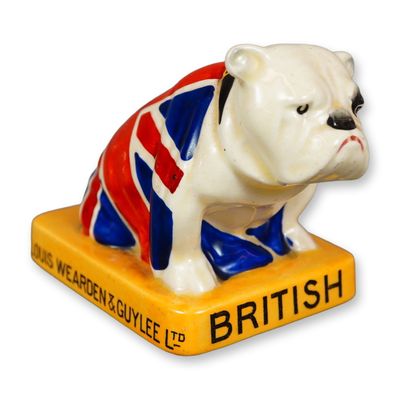Sale Photo Thumbnail #292: Royal Doulton with Louis Wearden & Guylee Ltd. British Bulldog Advertising Figurine