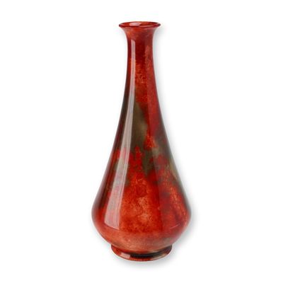 Sale Photo Thumbnail #179: Royal Doulton by Fred Moore Flambe Vase