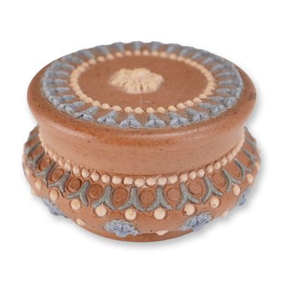 Doulton Lambeth Harriet Hibbut Stoneware Lidded Box