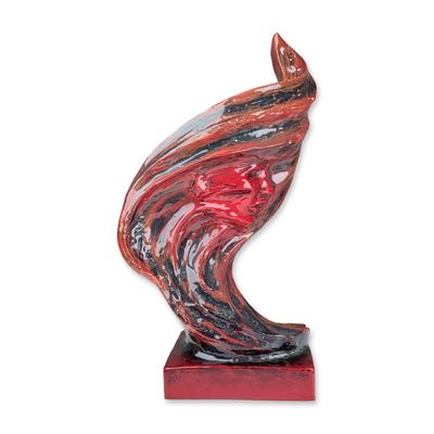 Sale Photo Thumbnail #375: Royal Doulton Flambe Rare Prototype Four Elements Sculpture, Fire