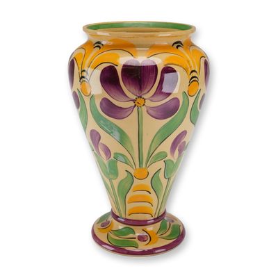 Sale Photo Thumbnail #298: Wedgwood by Millicent Taplin Sun-Lit Pattern Ceramic Vase