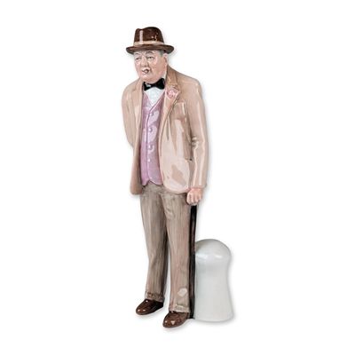 Sale Photo Thumbnail #289: Royal Doulton Colorway Porcelain Figurine, Sir Winston Churchill HN3057
