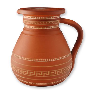 Sale Photo Thumbnail #348: Wedgwood Terracotta Jasperware Pitcher