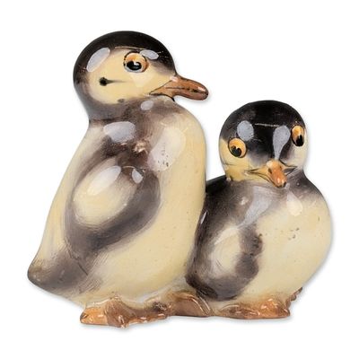 Sale Photo Thumbnail #221: Royal Doulton Porcelain Figurine, Ducklings Standing HN206