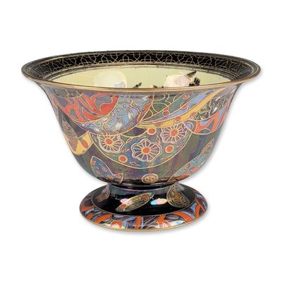 Sale Photo Thumbnail #293: Wedgwood Fairyland Lustre Footed Bowl, Lahore Z5266