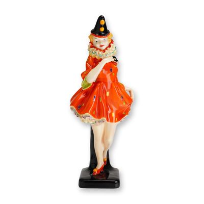 Sale Photo Thumbnail #249: Royal Doulton Porcelain Figurine, Pierrette HN1391