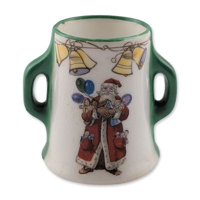 Sale Photo Thumbnail #186: Royal Doulton Christmas Series Ware Miniature Loving Cup