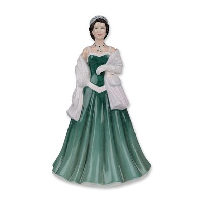 Royal Doulton Prototype Porcelain Figurine, Queen Elizabeth II