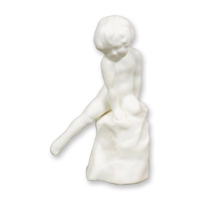 Sale Photo Thumbnail #283: Royal Doulton Experimental Matte Finish Porcelain Figurine, Child Study HN603A