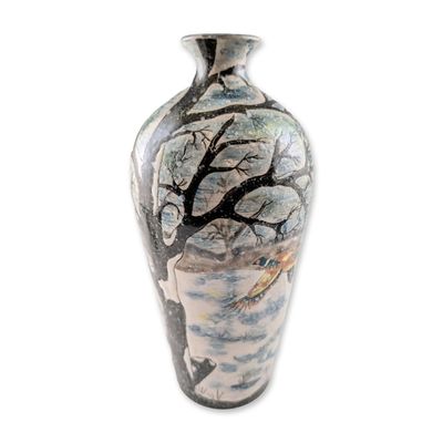 Cobridge Stoneware Woodside Farm Trial Vase