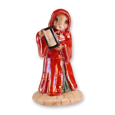 Royal Doulton Bunnykins Prototype Lustre Colorway Figurine, Sands of Time - No Ears