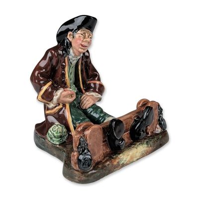 Royal Doulton Colorway Porcelain Figurine, In The Stocks HN2163