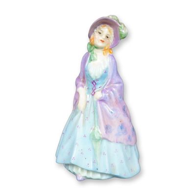 Sale Photo Thumbnail #281: Royal Doulton Figurine, The Paisley Shawl M3