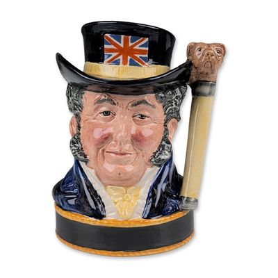 Royal Doulton Prototype Colorway Liquor Container Character Jug, John Bull
