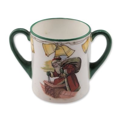 Sale Photo Thumbnail #185: Royal Doulton Christmas Series Ware Miniature Loving Cup