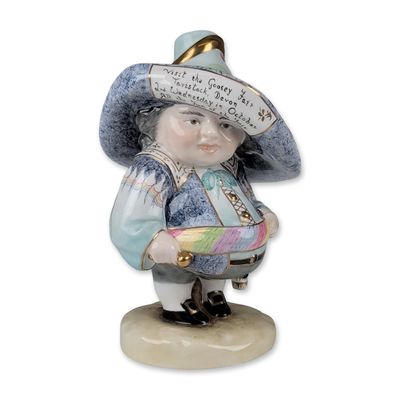 Royal Crown Derby by J. Griffiths Mansion House Dwarf Bone China Figurine, Goosey Fair
