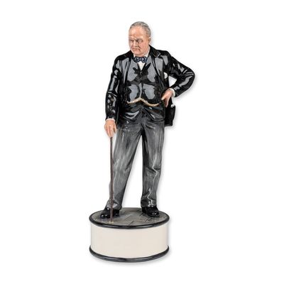 Royal Doulton Prototype Porcelain Figurine, Winston Churchill