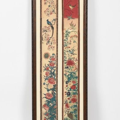 Sale Photo Thumbnail #194: Two Hashira-e Woodblock Prints