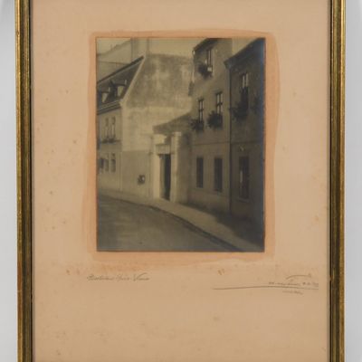 Sale Photo Thumbnail #267: Max Thorek (1880-1960) Beethoven's House, Vienna