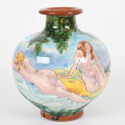 Sale Photo Thumbnail #382: Francis McCarthy (American, 1923 - 2005), Pottery Vase