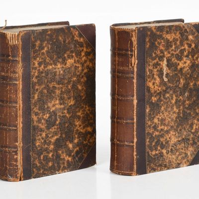 Sale Photo Thumbnail #211: The Memoirs of Napoleon, Two Volume 19th Century Edition
