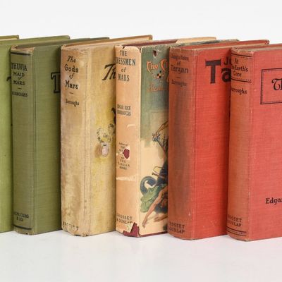 Sale Photo Thumbnail #214: Edgar Rice Burroughs (American, 1875-1950) Seven Novels