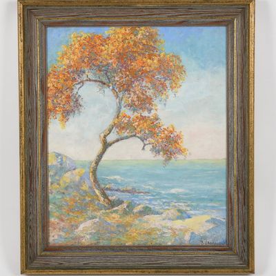 Sale Photo Thumbnail #242: Benjamin George Vaganov (Russian/American, 1896-1981) Landscape