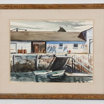 Ranulph Bye (Pennsylvania, 1916-2003), The Landing, 1952
