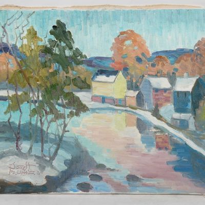 Joseph Barrett (Pennsylvania, b. 1936), "Reflections"