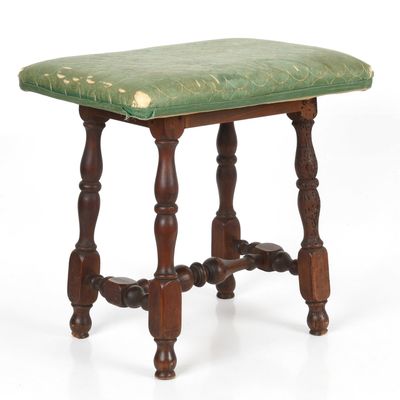Sale Photo Thumbnail #108: A 19th Century Turned Stool
