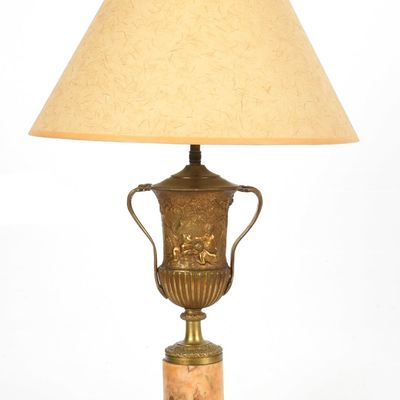 Sale Photo Thumbnail #345: A Neoclassical Lamp