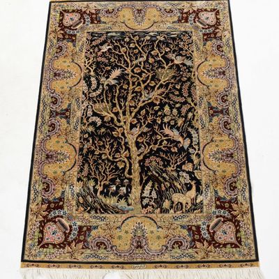 Sale Photo Thumbnail #332: A Persian Style 'Tree of Life' Rug