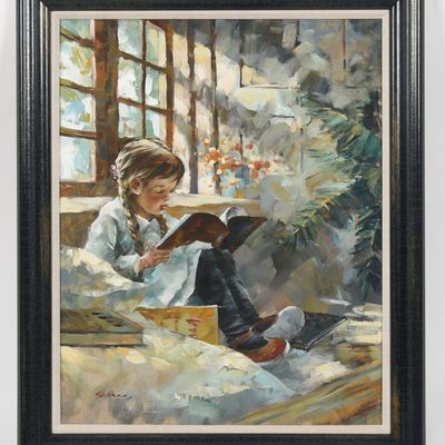 American School (Late 20th c.) "Storytime"