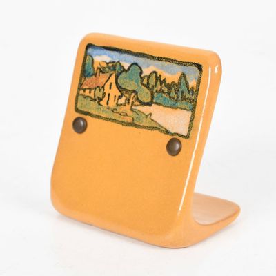 Sale Photo Thumbnail #380: A Saturday Evening Girls Pottery Desk Calendar