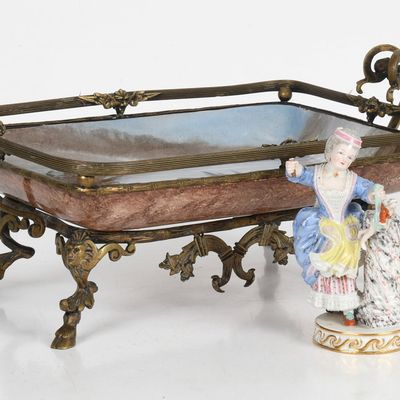 Sale Photo Thumbnail #127: A Group of Porcelain Including a Meissen Figure
