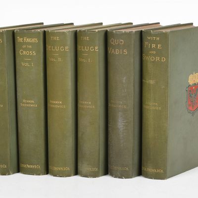 Sale Photo Thumbnail #213: Henryk Sienkiewicz (Polish, 1846-1916), Six Books