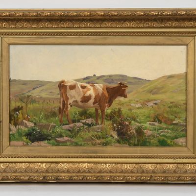 Att. to Thomas Allen Jr (1849-1924) Cow in Pasture