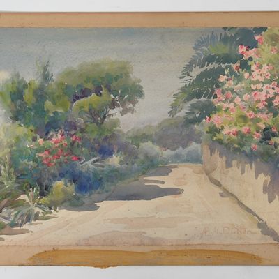 Alice M. Dutton (American, act. 1895-1919), Garden Path