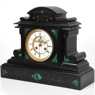 Sale Photo Thumbnail #117: A Brocot Mantel Clock